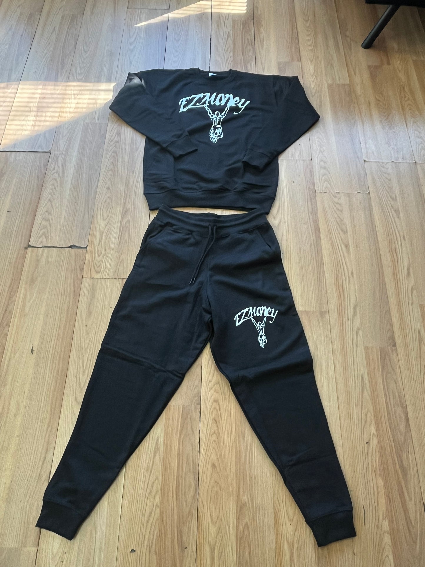 Crew neck joggers set